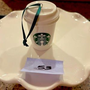 Starbucks ornament